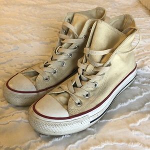 All star converse offwhite
